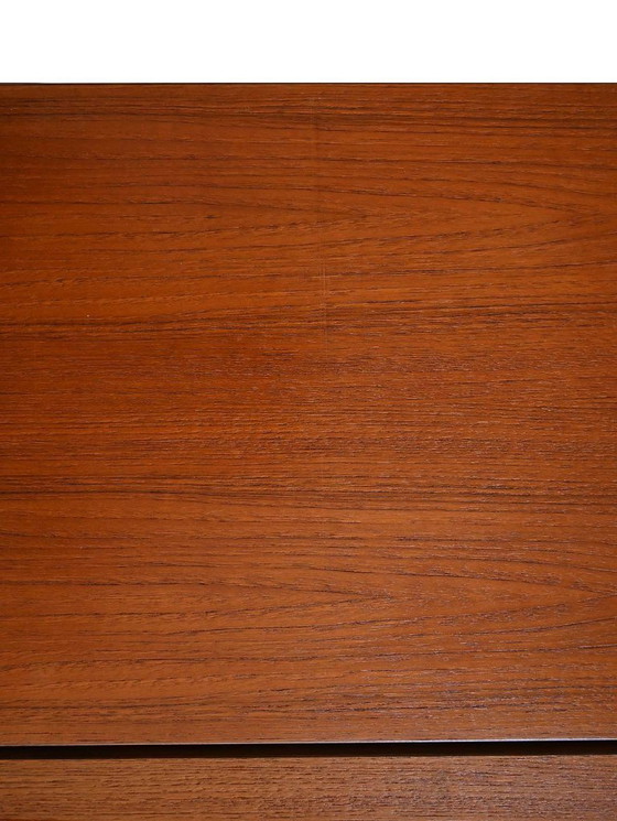 Image 1 of 1950s Scandinavian Table with Teak Top and Extensions