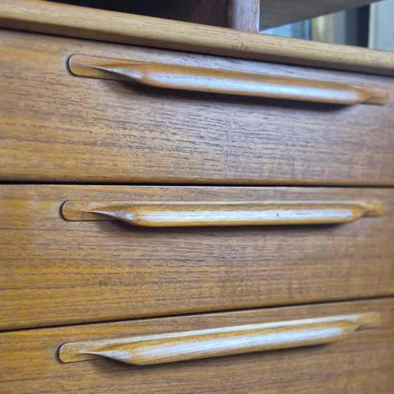Image 1 of Heinrich Riestenpatt Vintage 1960s Danish Desk Teak