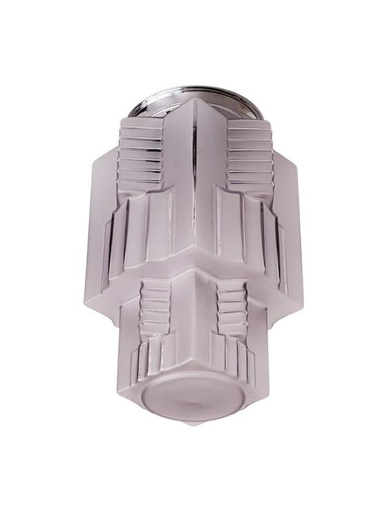 Image 1 of Art Deco Skyscraper Ceiling Light, 1930s