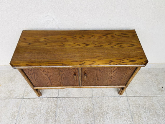 Image 1 of Credenza vintage in frassino e bambù