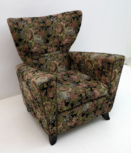 Image 1 of Fauteuil italien Art déco Gugliemo Ulrich, années 1940