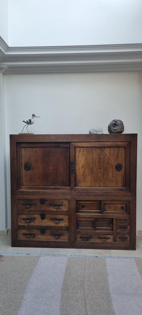 Image 1 of Japanse kast in KEYAKI hout