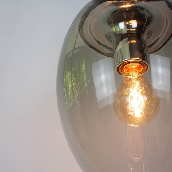 Suspension vintage Peill & Putzler en forme de goutte, Allemagne, années 1960 – Metal, Glass (photo 9 of 15)