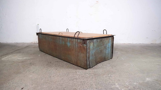 Image 1 of Tavolino da caffè vintage Tavolino da caffè industriale