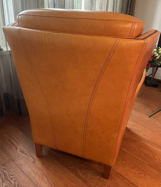 Image 1 of Fauteuil Elpaso Leder Tabak/1004