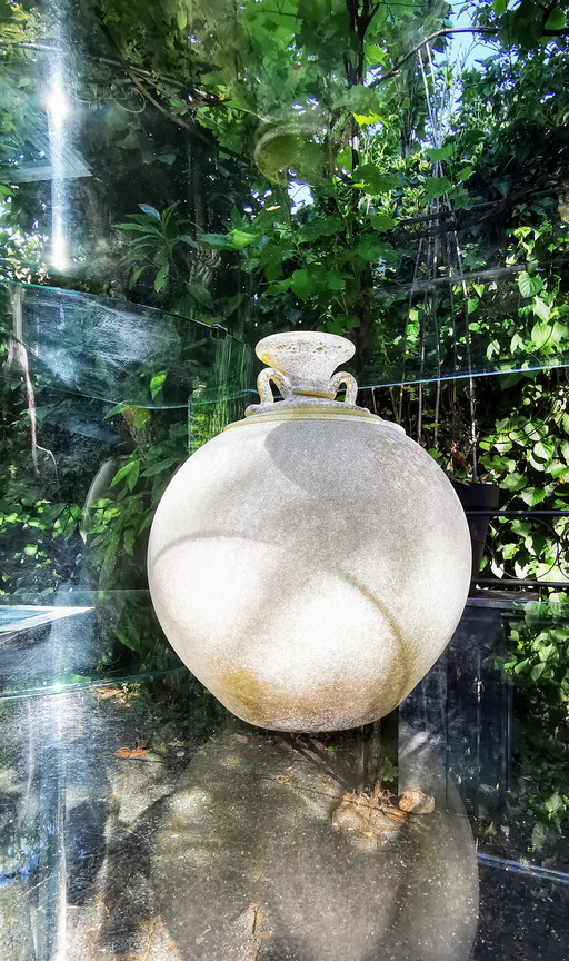 Cenedese Scavo Murano 1960s, glass vase