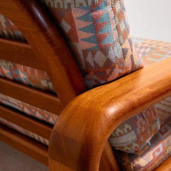 Image 1 of MK11495 Sofá de teca de tres plazas