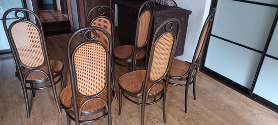 Image 1 of 6x Thonet Chairs 1979