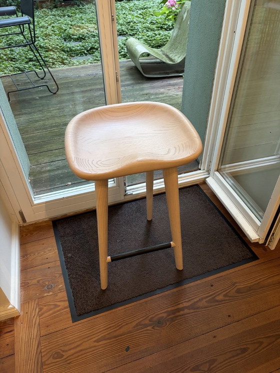 1 X Bassam Fellows CB23 Tractor Stool – Tabourets de bar, Wood (photo 2 of 8)