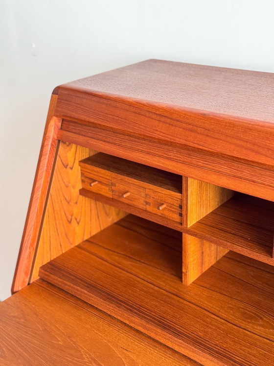 Image 1 of Mid Century Teak Secretary desk 1960s by Dyrlund