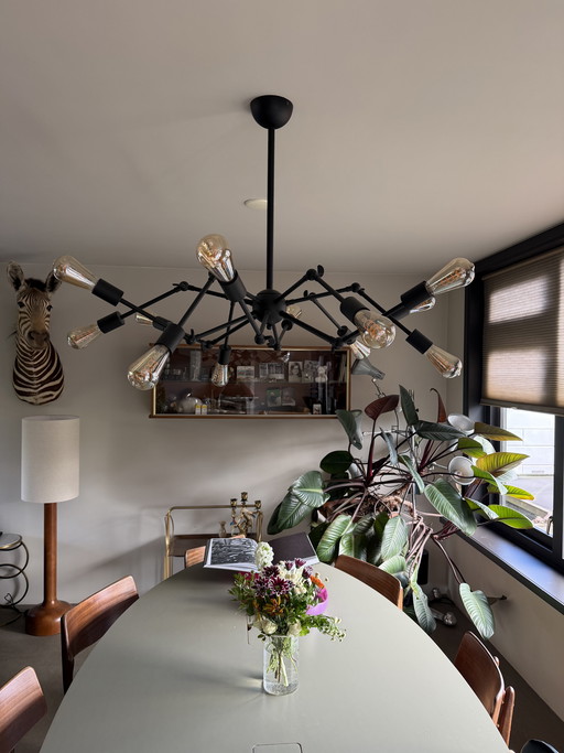 Lampada a forma di ragno a 12 zampe di Madame Stoltz