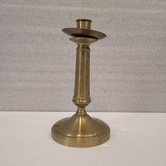 Image 1 of Kerzenständer / Kerzenhalter aus vergoldeter Bronze, 20. Jahrhundert – Frankreich