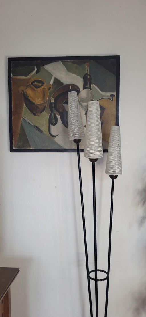 3-Light Floor Lamp 1950-60'S