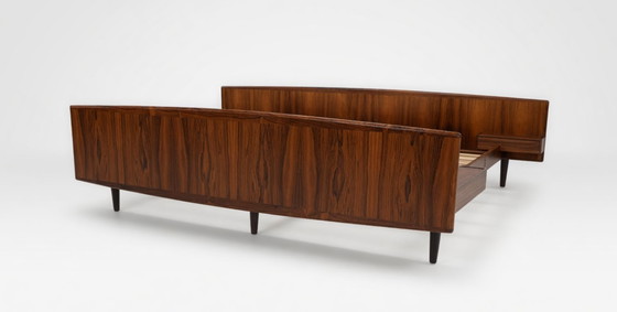 Image 1 of Letto galleggiante in palissandro danese di Sannemans Møbelfabrik