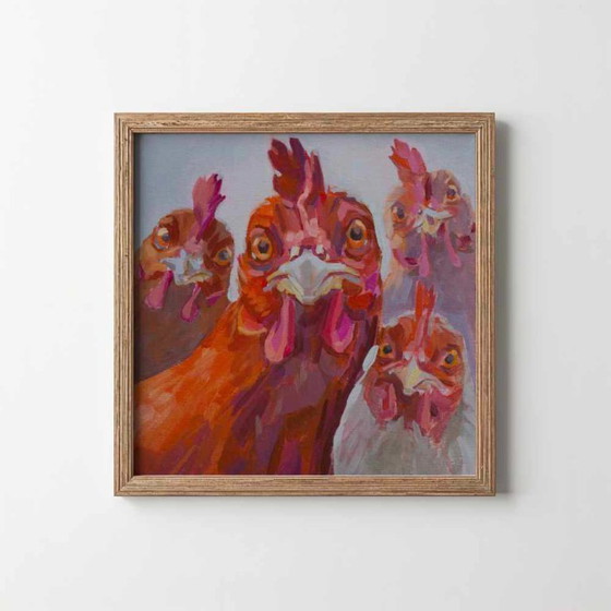 Image 1 of Taube, Contemporary Impressionism in Miniature, 20x20; Sandra Kolondam