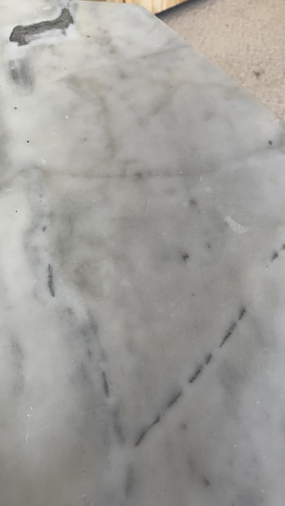 Image 1 of Tavolo da pranzo ottagonale in marmo