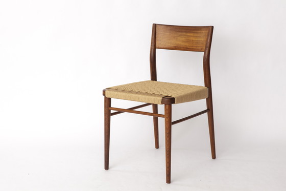 Image 1 of 2 de 16 Chaises de salle à manger en teck par Georg Leowald pour Wilkhahn, Allemagne - Modèle 351, Mid Century, années 1960