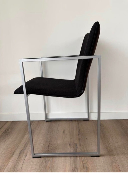 Set di 6 sedie da pranzo Arco Frame, tavolo incluso.