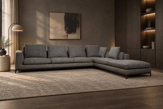 Divano angolare Minotti Andersen NUOVO + GARANZIA, Divani angolari, Altro, Tessile, Grigio, Modern (foto 2 di 13)