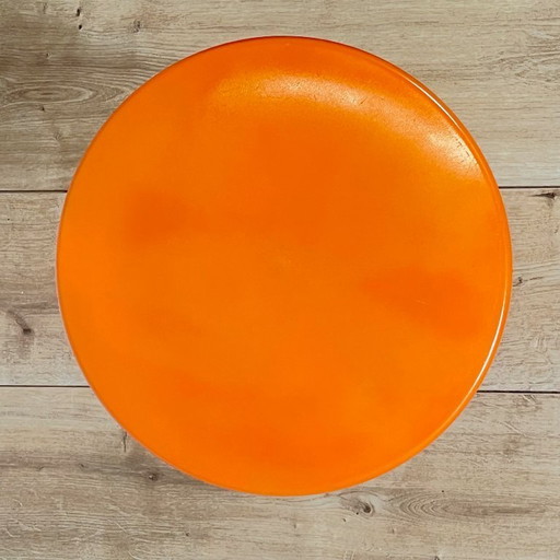 tabouret à timbre orange Tam-tam