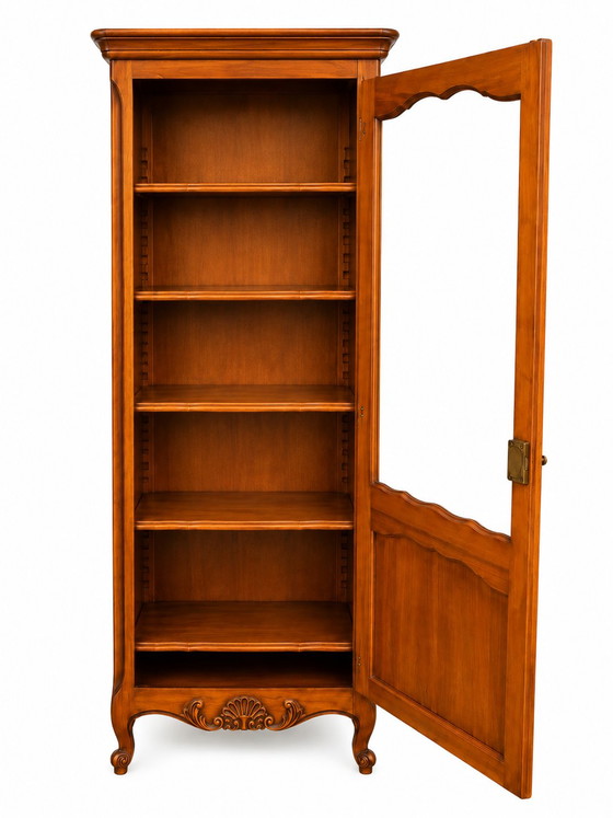 Vitrine Argentier Style Louis XV Provençal – Wood (photo 3 of 5)