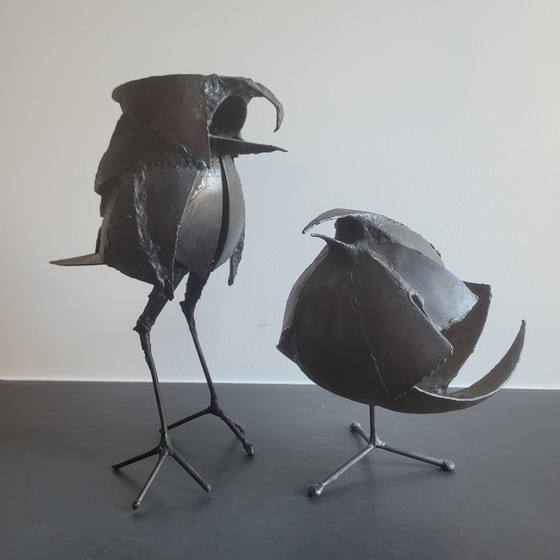 Image 1 of Michel Anasse Metal Zoomorph Sculpture