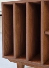 Meuble Tourne-disque Torfinn, Buffet bas, Bois, Marron (photo 7 sur 13)