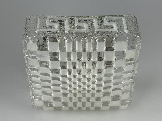 Image 1 of 60s 70s Lámpara Plafoniere Flush Mount Vidrio Diseño Alemán