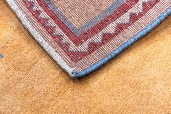 Image 1 of Alfombra persa original Gabbeh Ghashghai alfombra oriental 105 cm x 99 cm natural antiguo