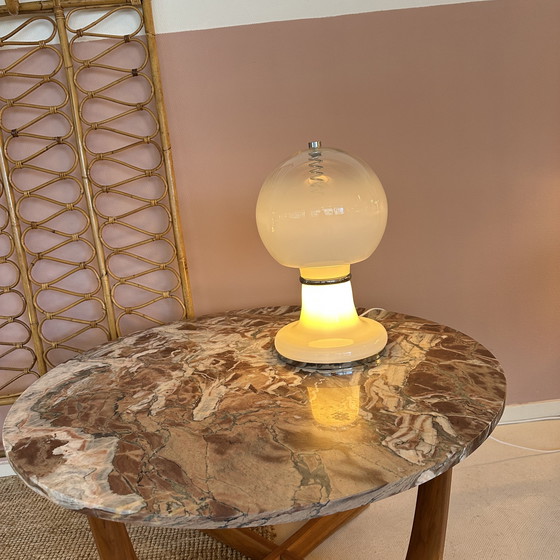Image 1 of 1970's Italian Murano glass Table Lamp