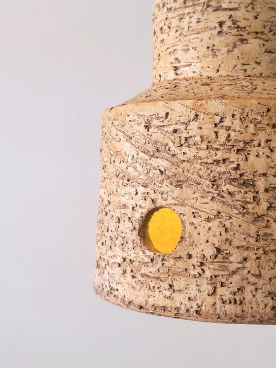 Ceramic Pendant Lamp, Netherlands 1970 (photo 4 of 8)