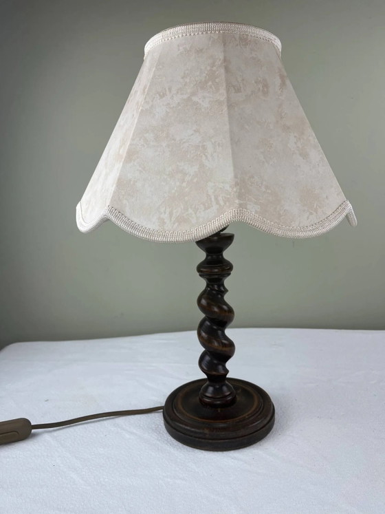 Turned wooden lamp – Table lamps (photo 10 of 14)