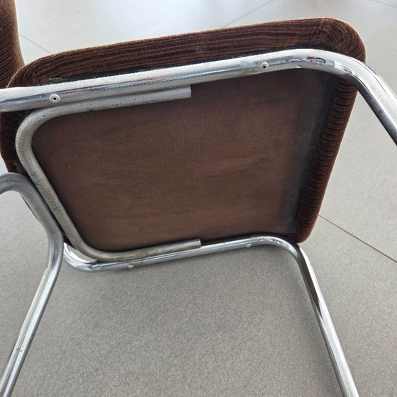 Buisframe Stoel – Eetkamerstoelen, Chrome (photo 8 of 9)