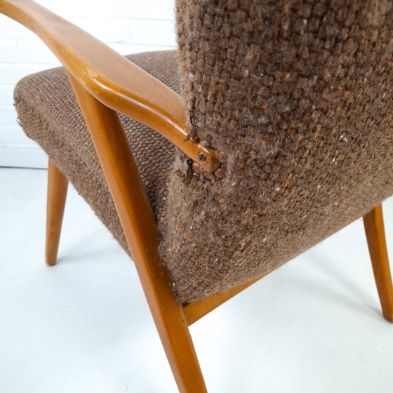 Image 1 of Poltrona Wingback vintage anni '60/'70, stile moderno di metà secolo