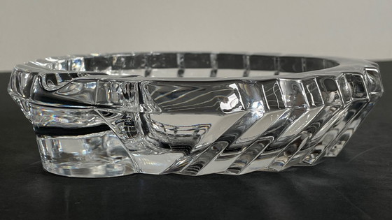 Image 1 of CENDRIER Cristal VINTAGE Forme Coquillage