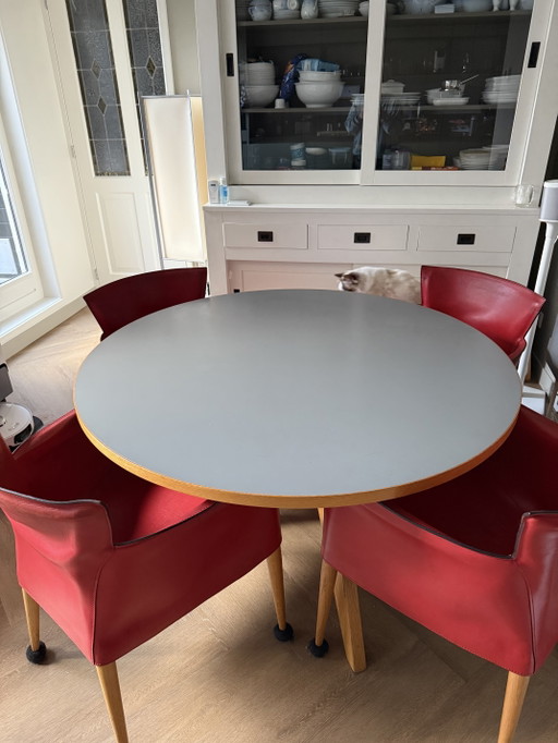 Vitra Prouve Gueridon Tavolo 1.20 Sezione trasversale