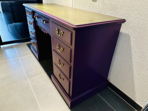 Image 1 of Bureau anglais vintage de style baroque