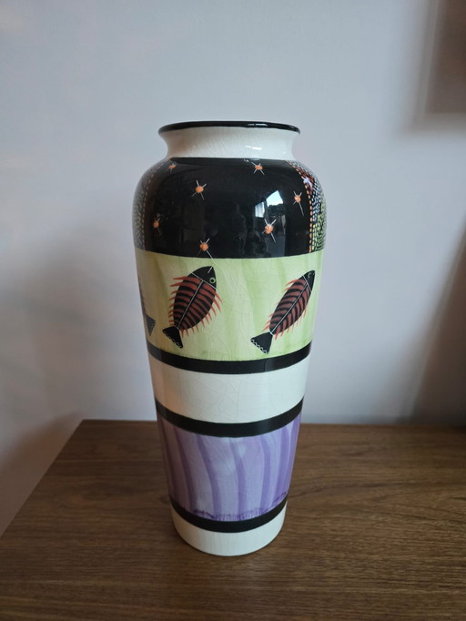 Beautiful beautiful vase of African ceramic designer