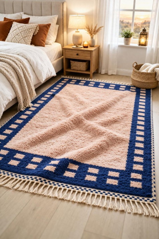 Image 1 of Handgemaakt Berberkleed 200cm x 300cm