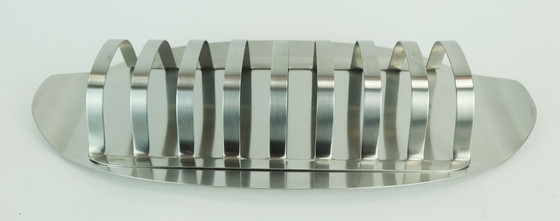 Image 1 of cromargan porta-toast in acciaio inox WMF 1960s