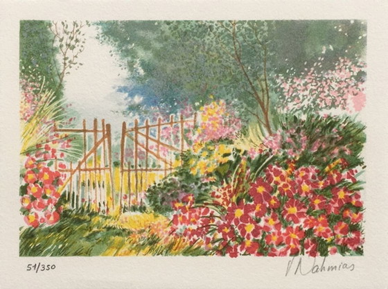 Image 1 of Richard NAHMIAS Petite suite X Signed lithograph 1995