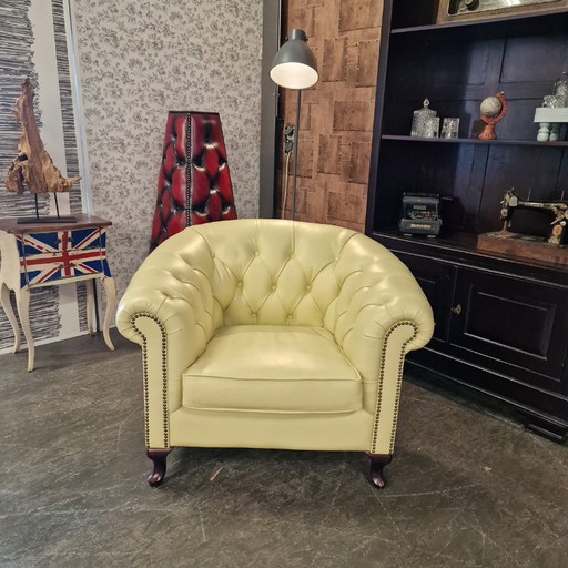 Chesterfield Club chair special - Ivory