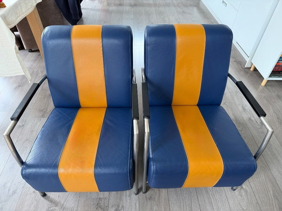 Image 1 of 2 sillones Montel de cuero