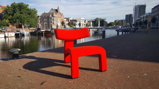Image 1 of Der Red Devil Stuhl von Skipper Furniture