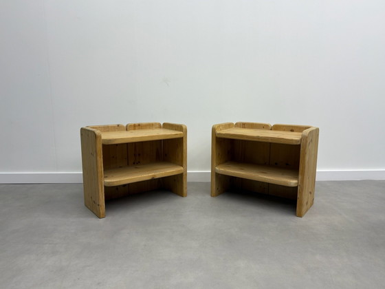 Vintage Brutalist Cabinets – Nightstands, Wood (photo 12 of 12)