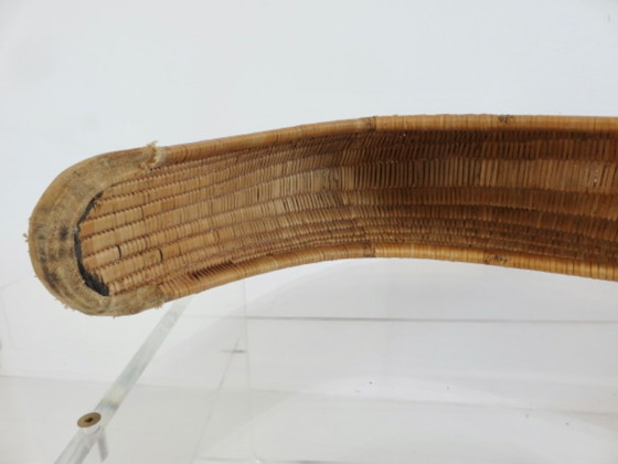 Oude chistera grote handschoen - 62cm - Baskenland, Frankrijk – Decoratieve objecten, Leather, Wood (photo 13 of 16)