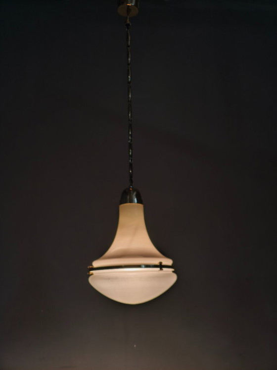 Image 1 of Peter Behrens Art Deco hanglamp voor Siemens, Duitsland, jaren 1930