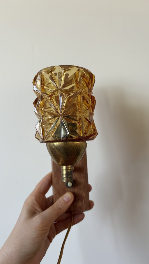 Danish Mid-Century Wall Lamp by J. Sommer