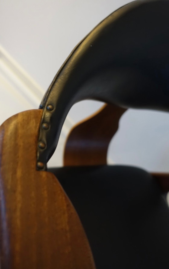 Image 1 of Sedia in corno di mucca Louis van Teffelen, anni '60, AWA