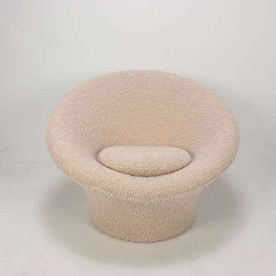 Image 1 of Vintage armchair and ottoman by Pierre Paulin for Artifort, 1960s